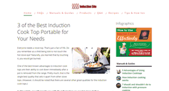 Desktop Screenshot of bestinductioncooktopreview.org